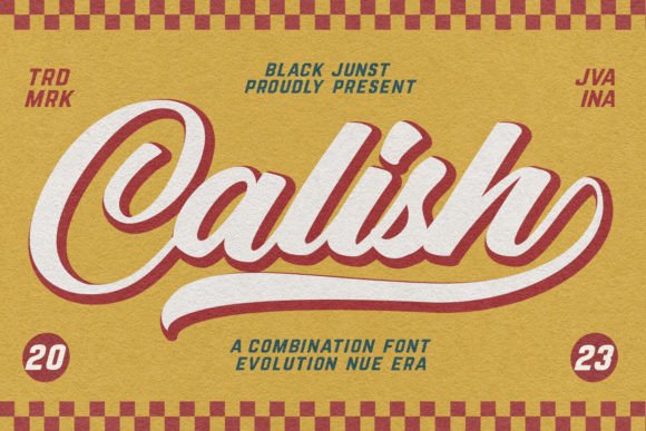 Calish: The Retro Script Typeface That Elevates Campaign Design
