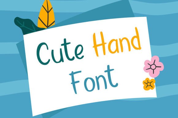 Cute Hand: A Versatile Typeface for Authentic Branding