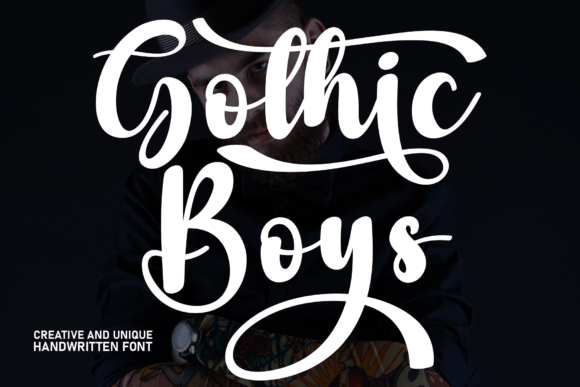 Gothic Boys: The Handwritten Typeface That Elevates Campaign Creativity