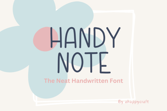 Handy Note: The Perfect Handwritten Typeface for Modern Branding