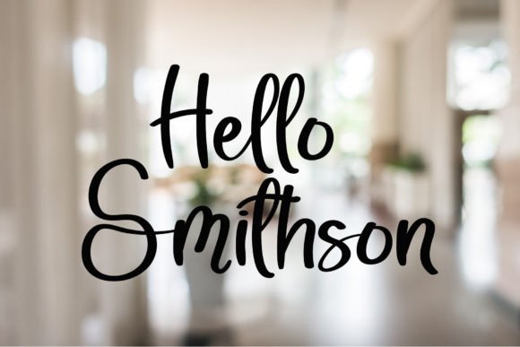 Hello Smithson: The Handwritten Typeface That Elevates Small Business Branding