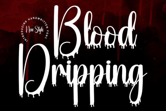 How Blood Dripping Font Elevates Small Business Branding