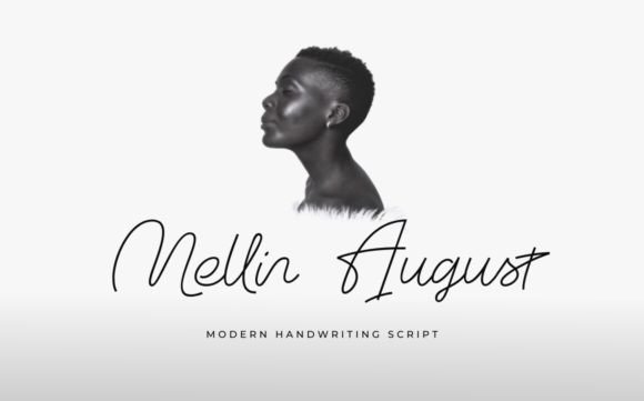 Mellin August: The Sweet Script Font for Handmade Branding