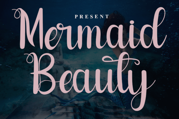 Mermaid Beauty: A Handwritten Font for Editorial Storytelling