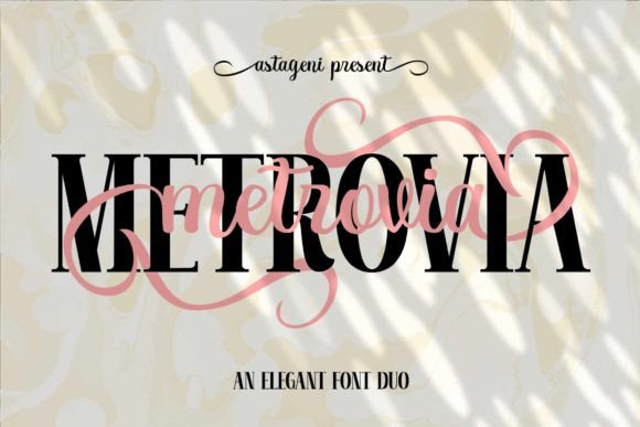 Metrovia Duo: The Perfect Typeface for Modern Brand Identity