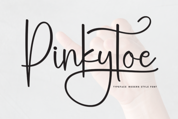 Pinkytoe: The Script Font That Elevates Campaign Visuals