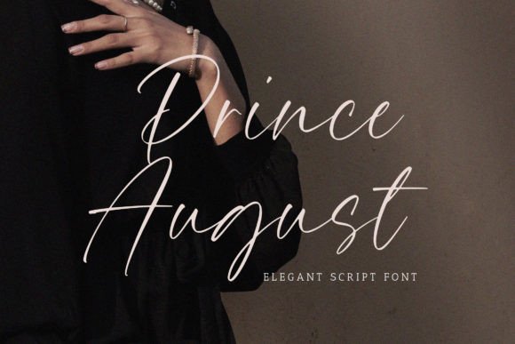 Prince August: The Elegant Script Font for Editorial Design
