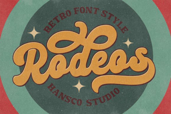 Rodeos: The Retro Vintage Typeface That Elevates Campaign Graphics