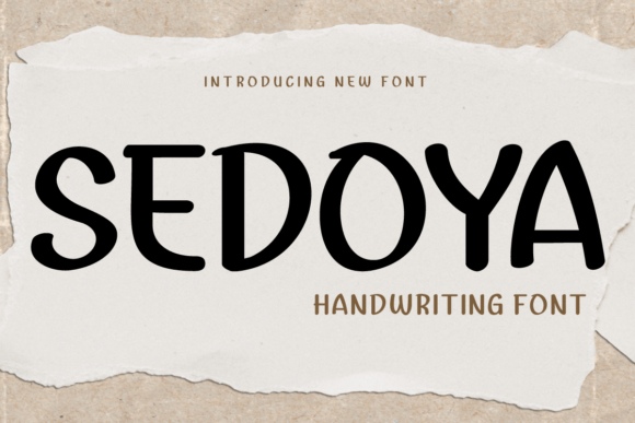 Sedoya: The Handwritten Typeface That Elevates Your Craft