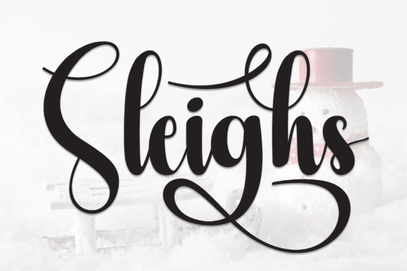 Sleighs: The Handwritten Typeface That Brings Warmth to Editorial Design