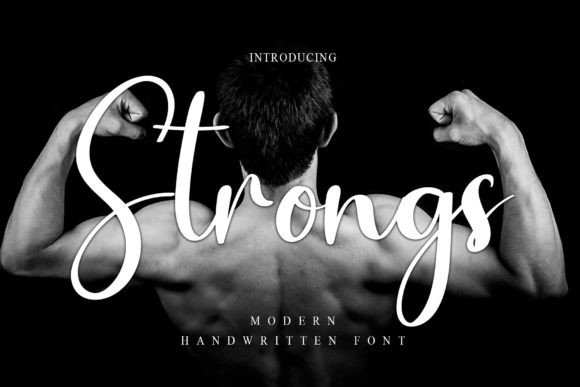 Strongs: The Handwritten Typeface That Elevates Small Business Branding