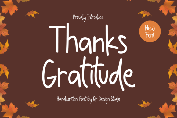 Thanks Gratitude: A Premium Handwritten Typeface for Authentic Branding