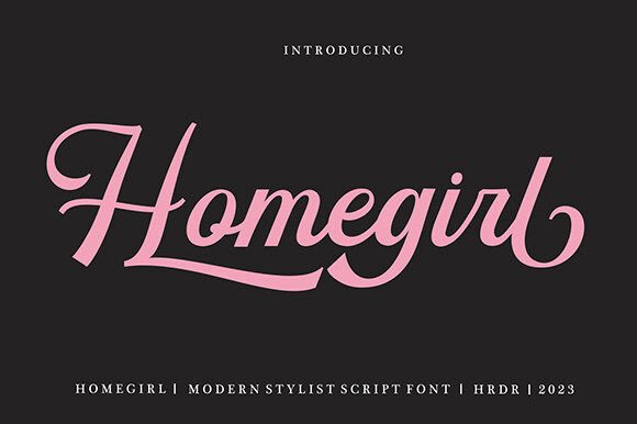 Why Homegirl Is the Perfect Script Font for Modern Web Design