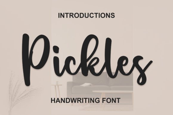 Why Pickles Is the Bold Script Amp Font for Modern Editorial Design