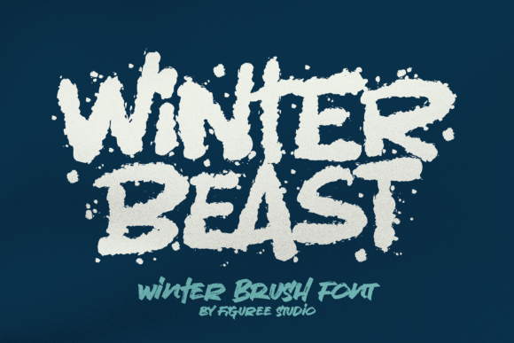 Winter Beast: The Ultimate Display Typeface for Seasonal Creators